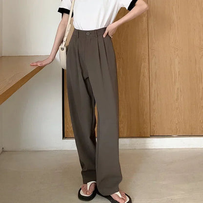 Pantaloni eleganti a vita alta